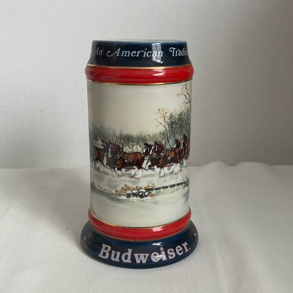 Budweiser An American Tradition Beer Stein